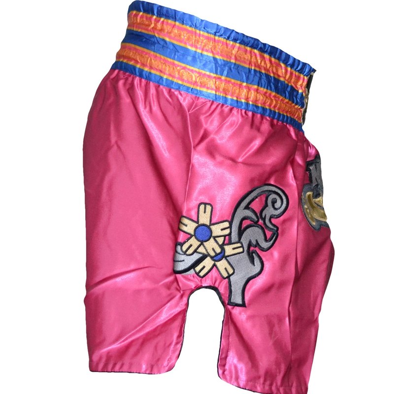 Customize Muay Thai Boxing Robe fightwear : Pink