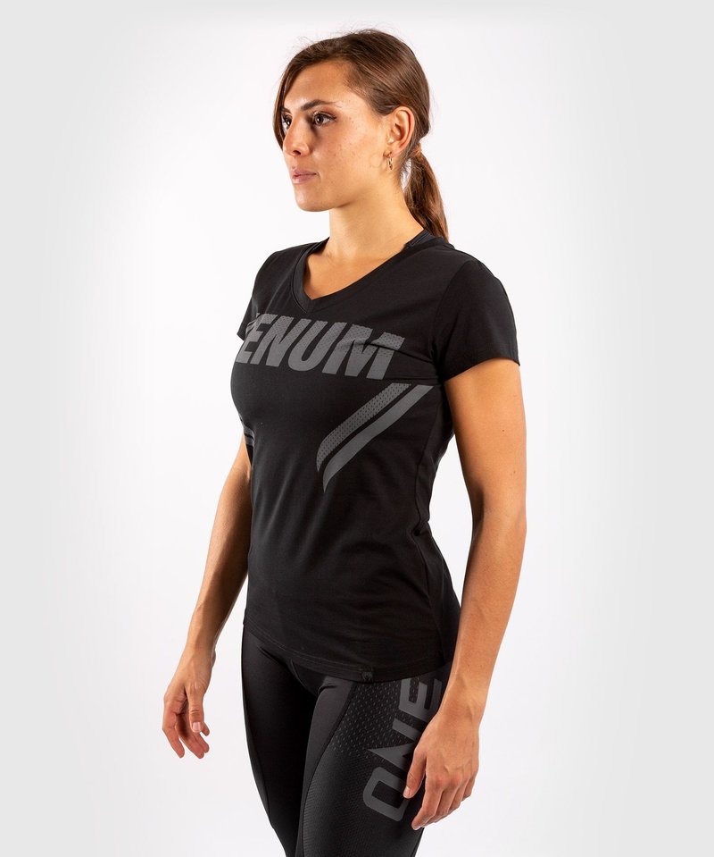 Venum Venum ONE FC Impact T-shirt Dames Zwart Zwart