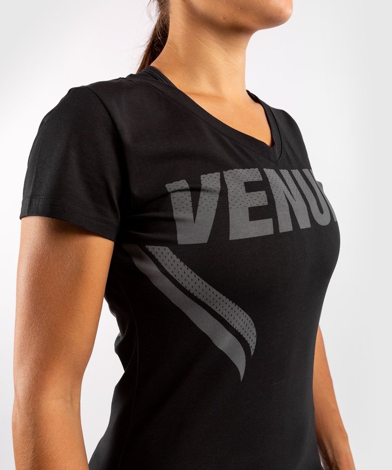 Venum Venum ONE FC Impact T-Shirt Frauen Schwarz Schwarz