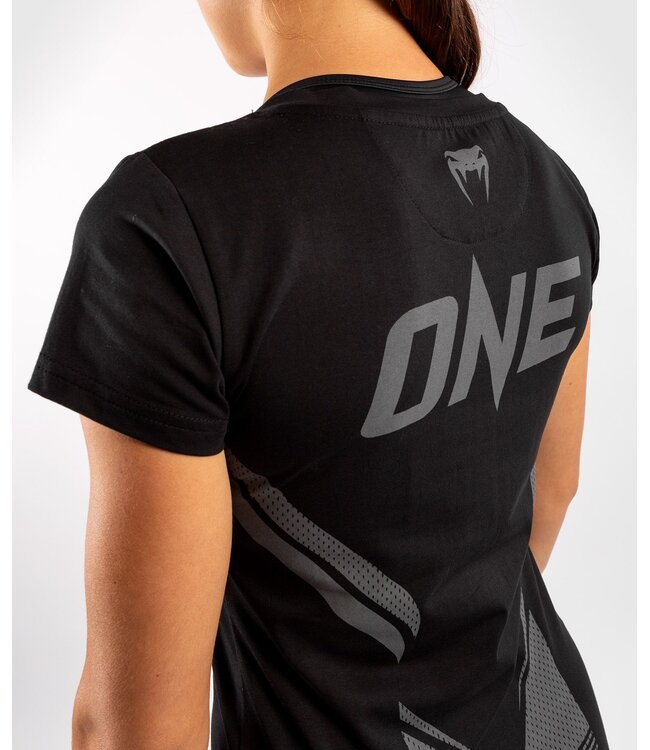 Venum ONE FC Impact T-shirt Dames Zwart Zwart