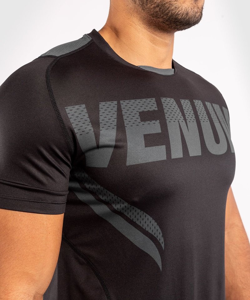Venum Venum ONE FC Impact Dry Tech T-Shirt Schwarz Schwarz