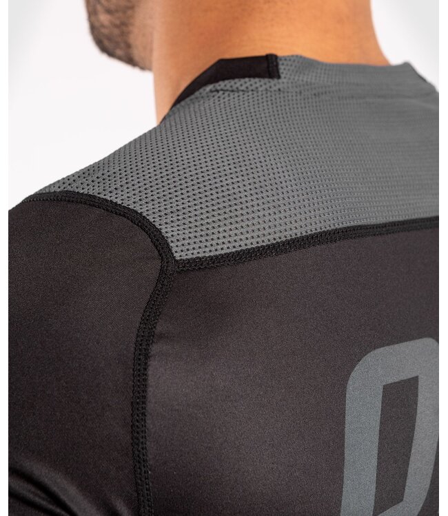 Venum ONE FC Impact Dry Tech T-Shirt Schwarz Schwarz