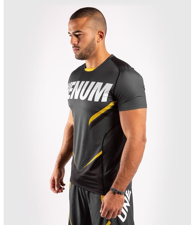 Venum Venum ONE FC Impact Dry Tech T-shirt Grijs Geel