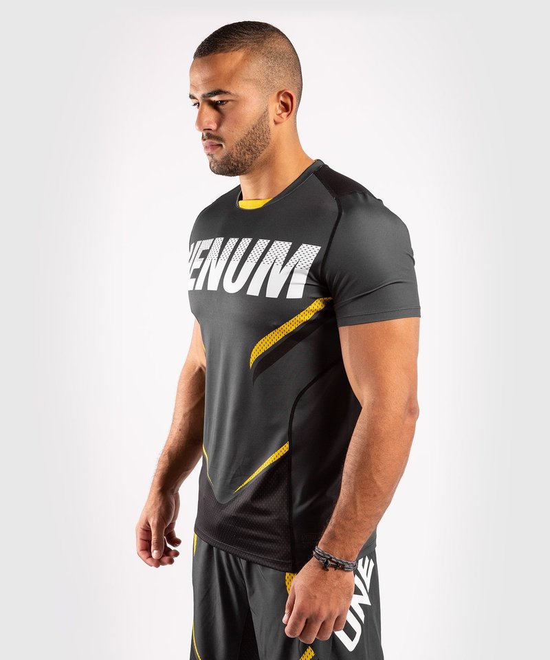 Venum Venum ONE FC Impact Dry Tech T-Shirt Grau Gelb