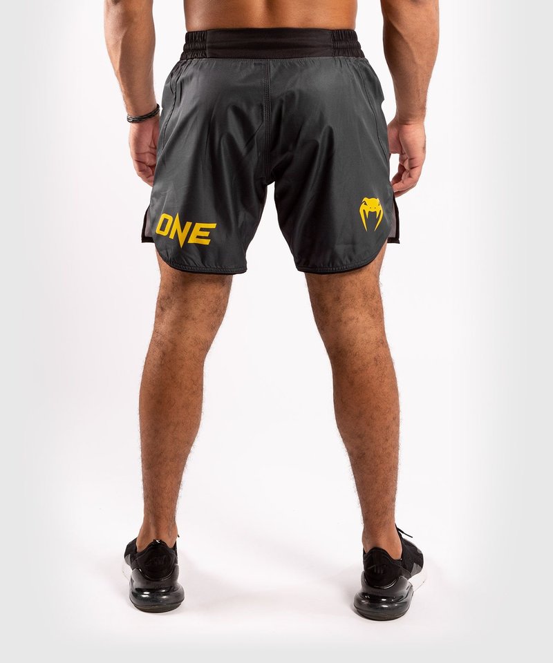 Venum Venum ONE FC Impact Fightshorts Grau Gelb