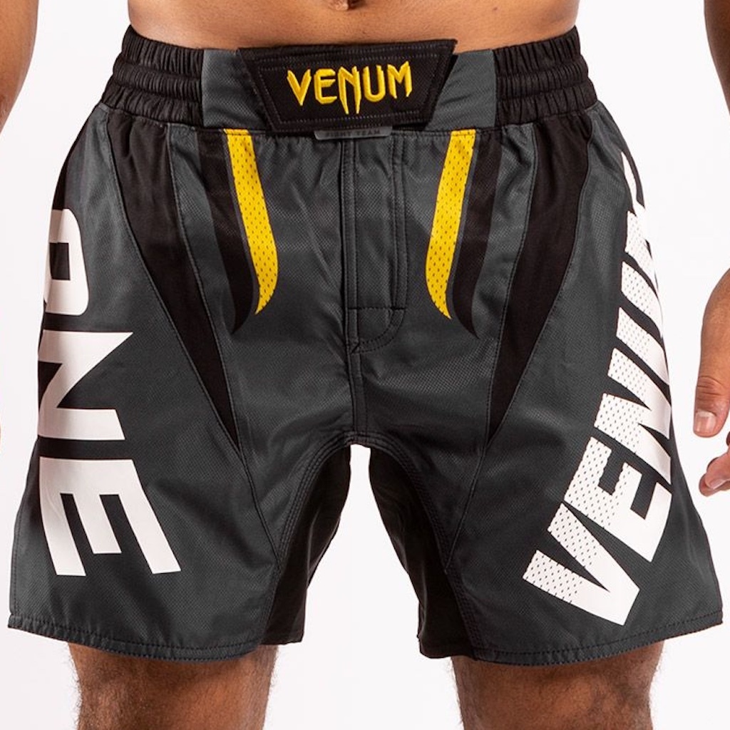 Venum Venum ONE FC Impact Compression Tights Legging Grey Yellow