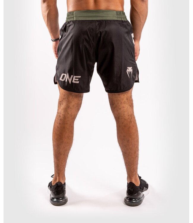 Venum ONE FC Impact Fightshorts Black Khaki