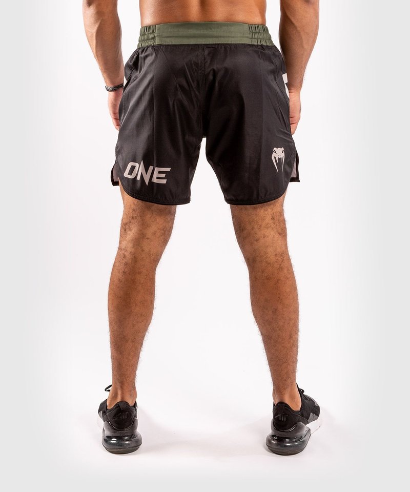 Venum Venum ONE FC Impact Fightshorts Black Khaki