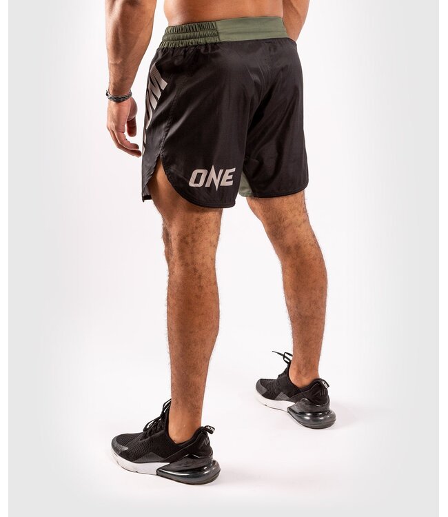 Venum ONE FC Impact Fightshorts Black Khaki