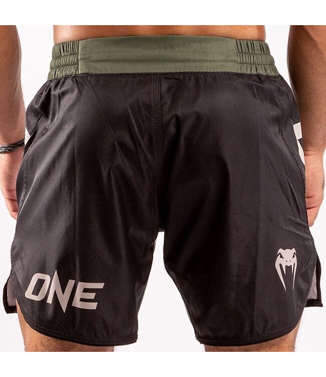 Venum Venum ONE FC Impact Fight Shorts Schwarz Khaki