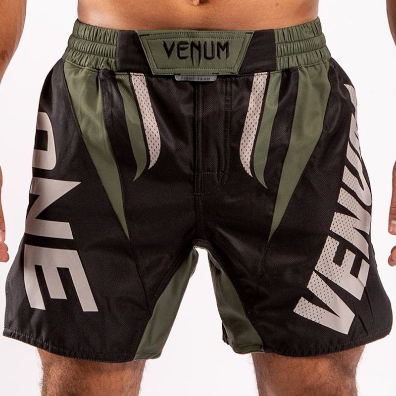 Venum Venum ONE FC Impact Fight Shorts Schwarz Khaki