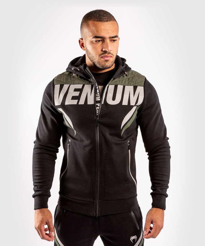 Venum Venum ONE FC Impact Hoodie Schwarz Khaki