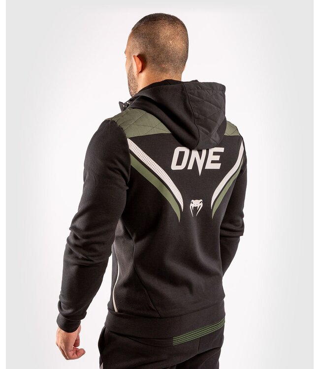 Venum ONE FC Impact Hoodie Zwart Kaki