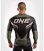 Venum ONE FC Impact Rashguard L/S Black Khaki