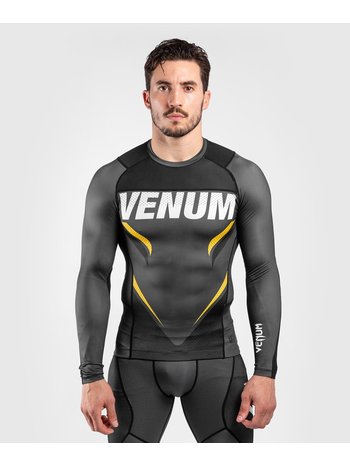 Venum Venum ONE FC Impact Rashguard L/S Grijs Geel