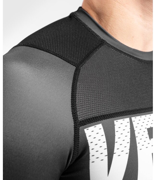 Venum ONE FC Impact Rashguard L/A Grau Gelb