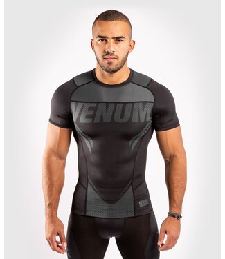 Venum Venum ONE FC Impact Rashguard S/S Zwart Zwart