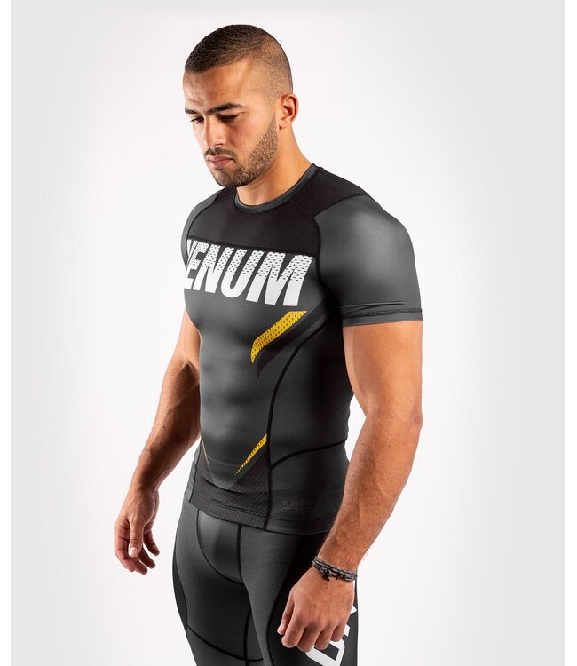 Venum ONE FC Impact Rashguard S/S Grey Yellow