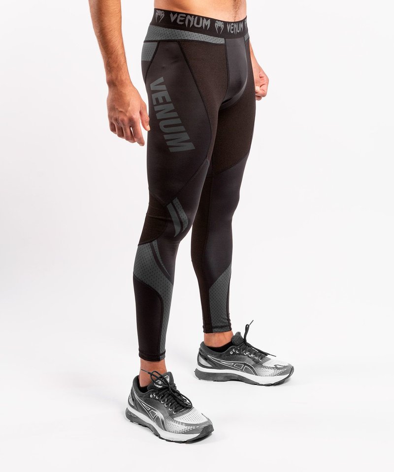 Venum Venum ONE FC Impact Compression Tights Legging Zwart Zwart