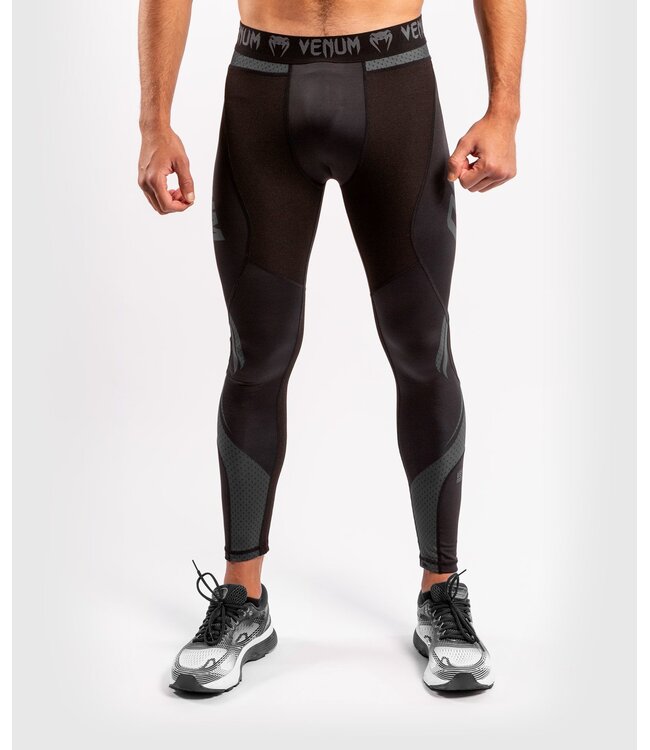 Venum ONE FC Impact Compression Tights Legging Zwart Zwart