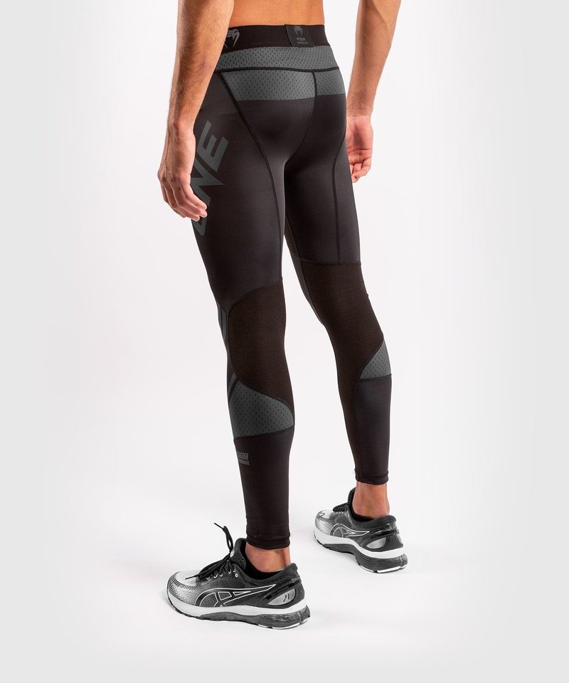 Venum Venum ONE FC Kompression Tights Legging Schwarz Schwarz