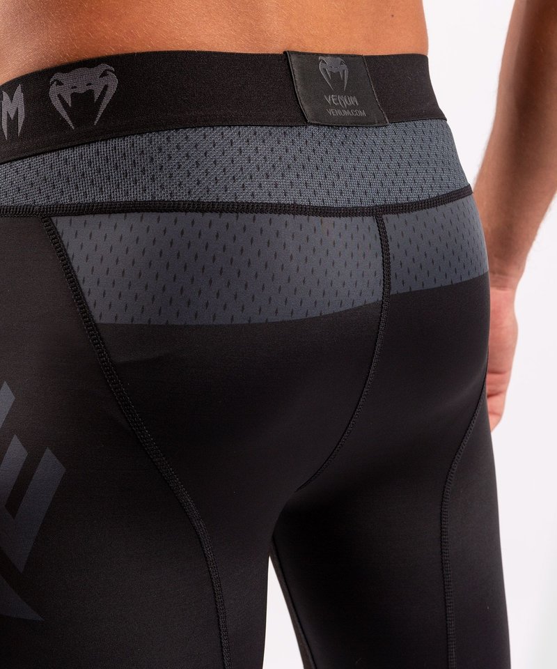 Venum Venum ONE FC Impact Compression Tights Legging Zwart Zwart