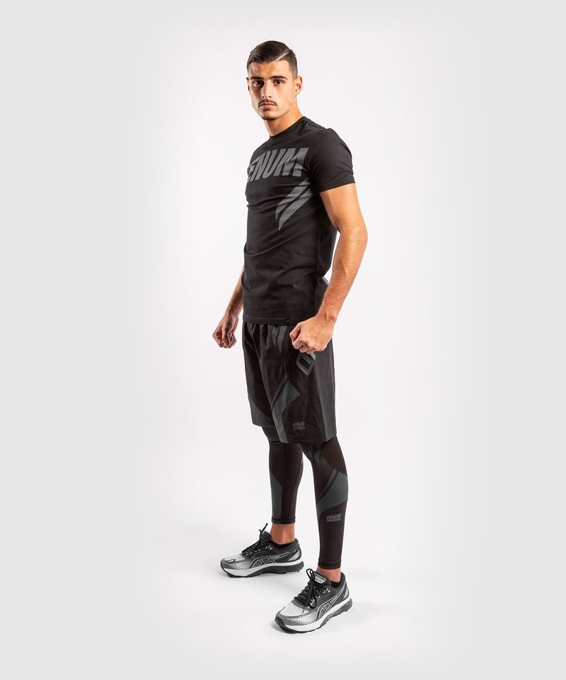 Venum ONE FC Impact Compression Tights Legging Black Black - FIGHTWEAR SHOP  EUROPE