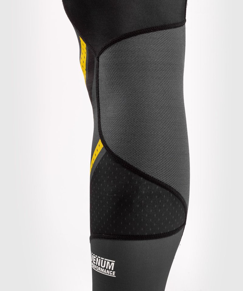 Venum Venum ONE FC Impact Compression Tights Legging Grey Yellow