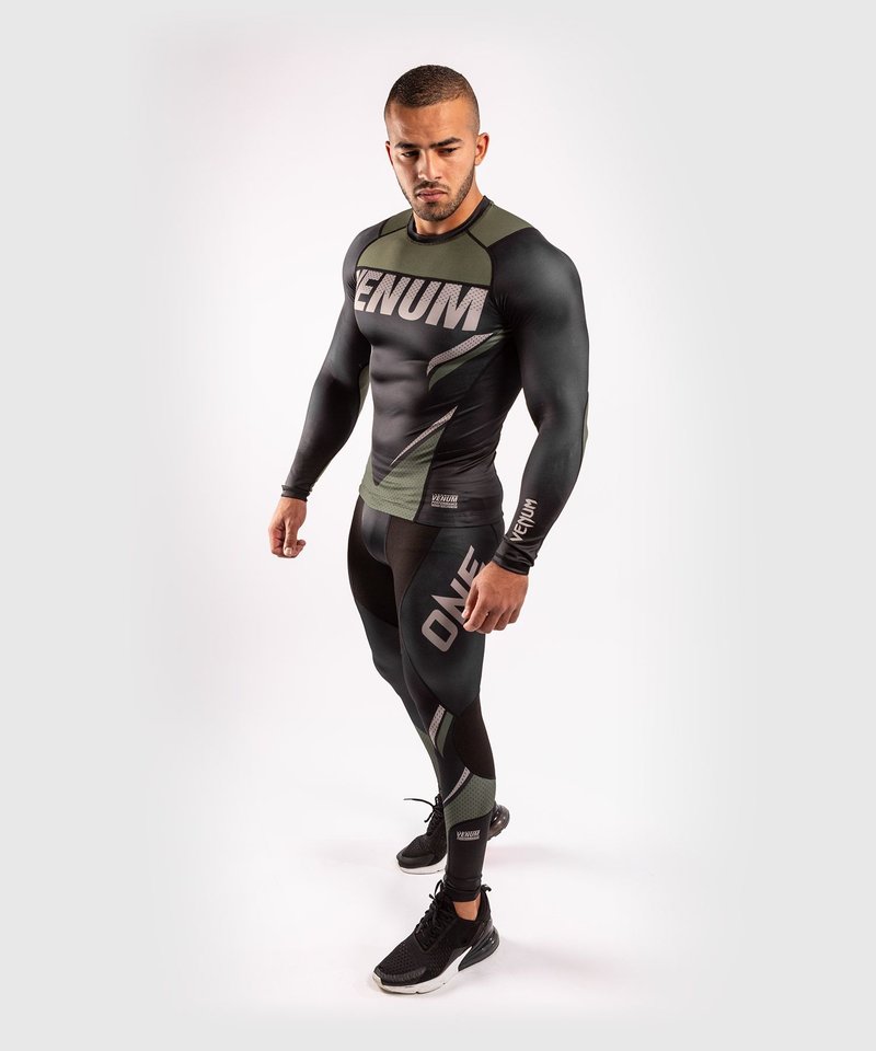 VENUM CONTENDER 5.0 TIGHTS - NAVY/SAND - Fightshop