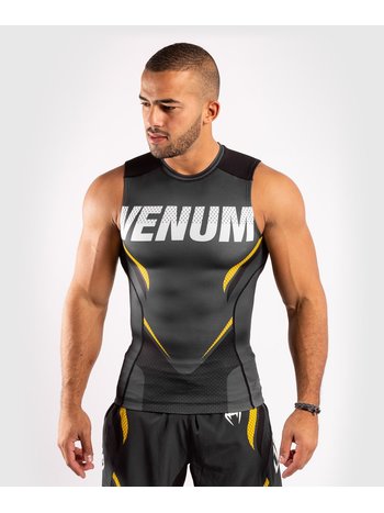 Venum Venum ONE FC Impact Ärmelloser Rashguard Grau Gelb