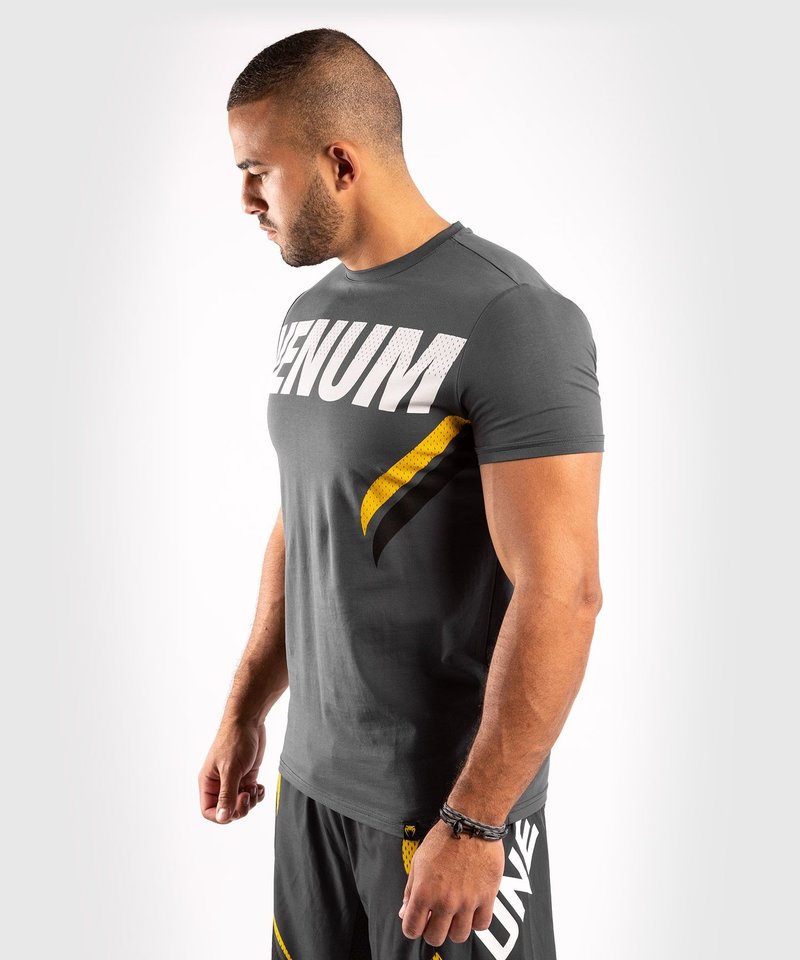 Venum Venum ONE FC Impact T-Shirt Grau Gelb Venum Deutschland