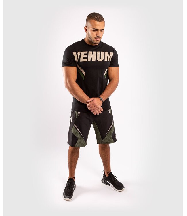Venum ONE FC Impact T-shirt Zwart Kaki Venum Fightstore
