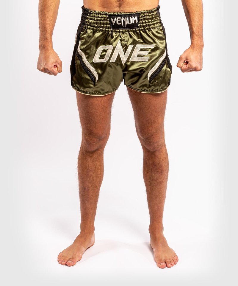 Venum Venum ONE FC Impact Muay Thai Shorts Khaki Black