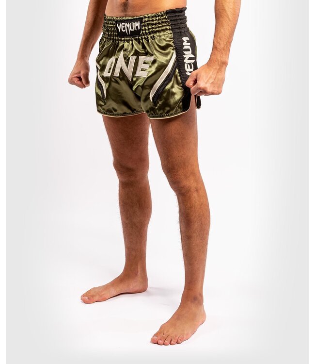 Venum Venum ONE FC Impact Muay Thai Shorts Khaki Black