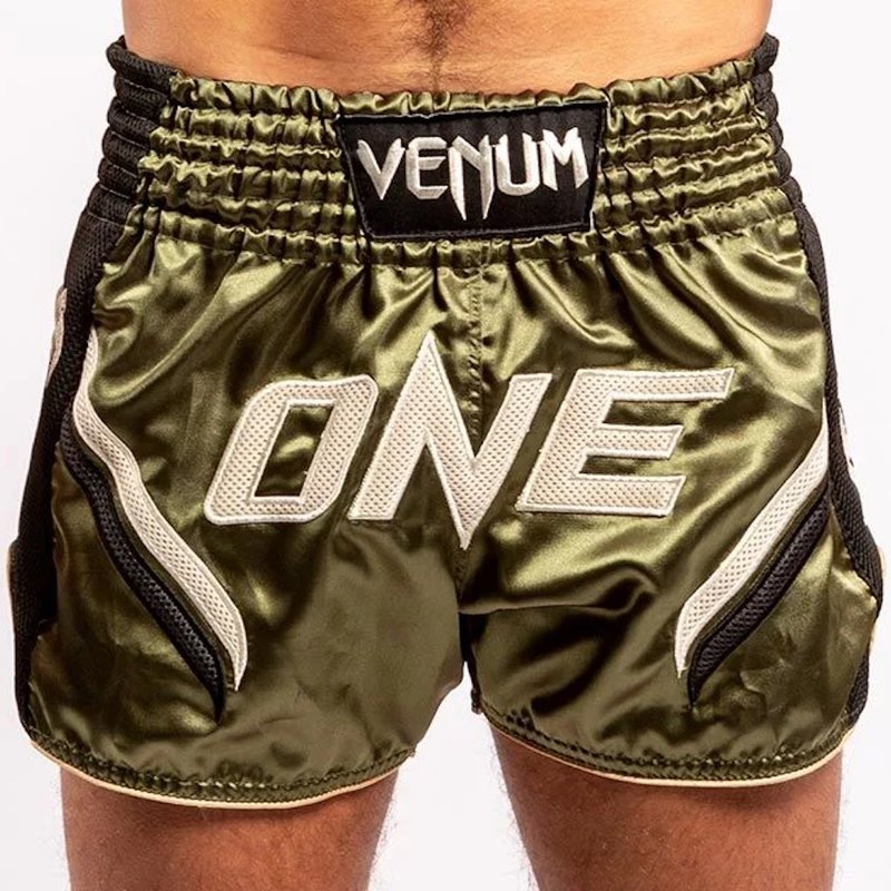 Venum Venum ONE FC Impact Muay Thai Short Khaki Zwart