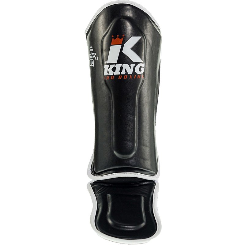 King Pro Boxing King Pro Boxing KIDS Scheenbeschermers KPB/SG 1 Zwart Wit Rood