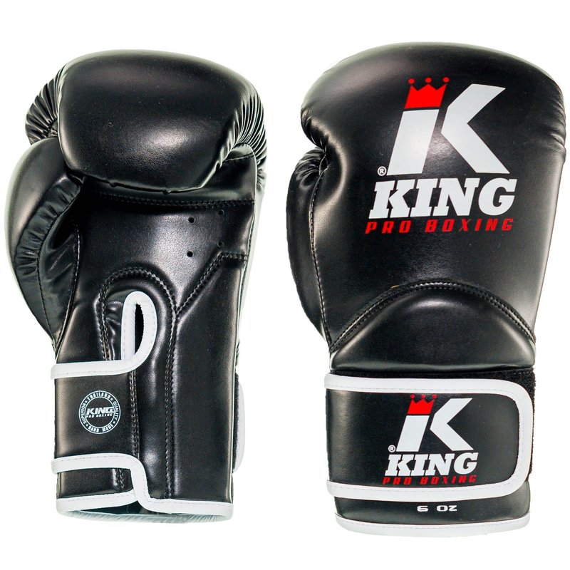 King Pro Boxing King Pro Boxing KPB/BG KIDS 1 Bokshandschoenen Zwart Wit Rood