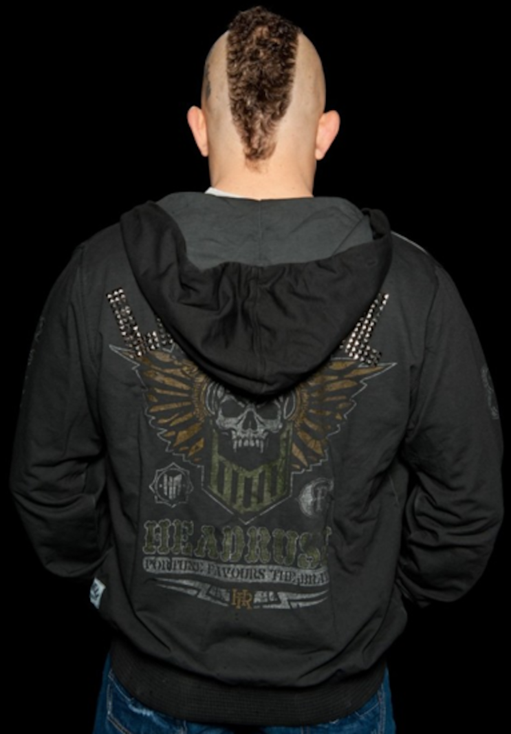 HeadRush HeadRush Chuck Liddell Collection Hoody met rits