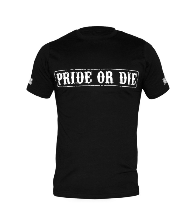 PRiDEorDiE FIGHT CLUB T-Shirt Schwarz