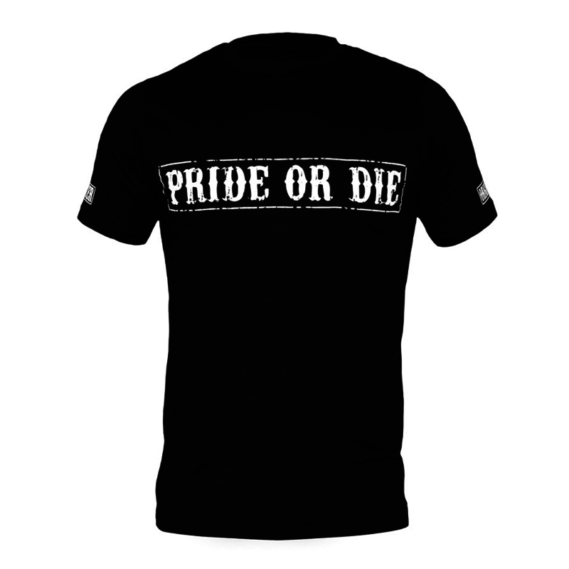 Pride or Die PRiDEorDiE FIGHT CLUB T-Shirt Schwarz