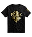 PRiDEorDiE T-Shirt Reckless Schwarz Gold