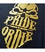 PRiDEorDiE T-Shirt Reckless Schwarz Gold