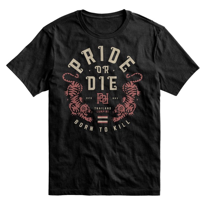 Pride or Die Pride or Die T Shirt "Born to Kill" Black