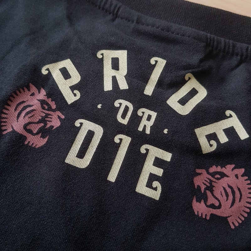 Pride or Die Pride or Die T Shirt Born to Kill Zwart