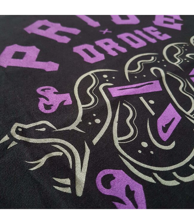 Pride or Die Pride or Die T Shirt "Deadly Strike" Black