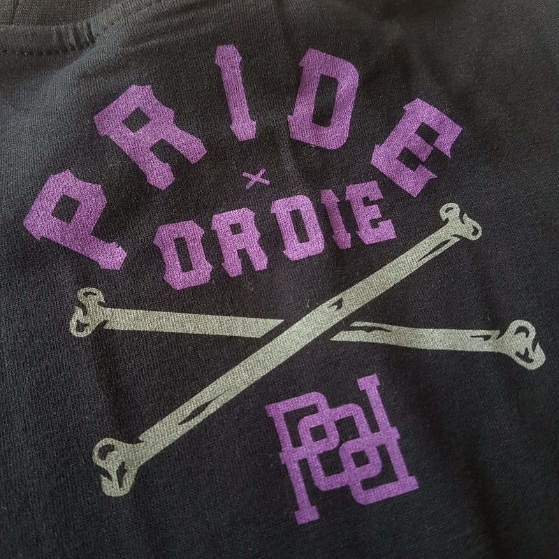 Pride or Die Pride or Die T Shirt "Deadly Strike" Black