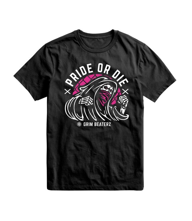 Pride or Die PRiDEorDiE T-Shirt Grim Beaterz Schwarz