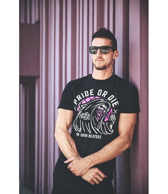 Pride or Die Pride or Die T Shirt "Grim Beaterz" Black