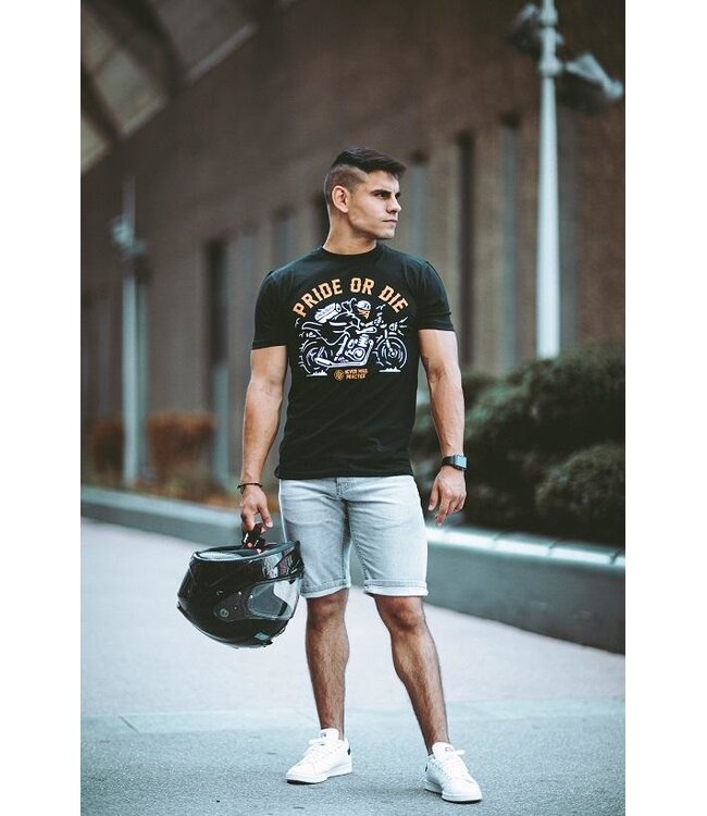 Pride or Die Pride or Die T Shirt "Never Miss a Training" Zwart