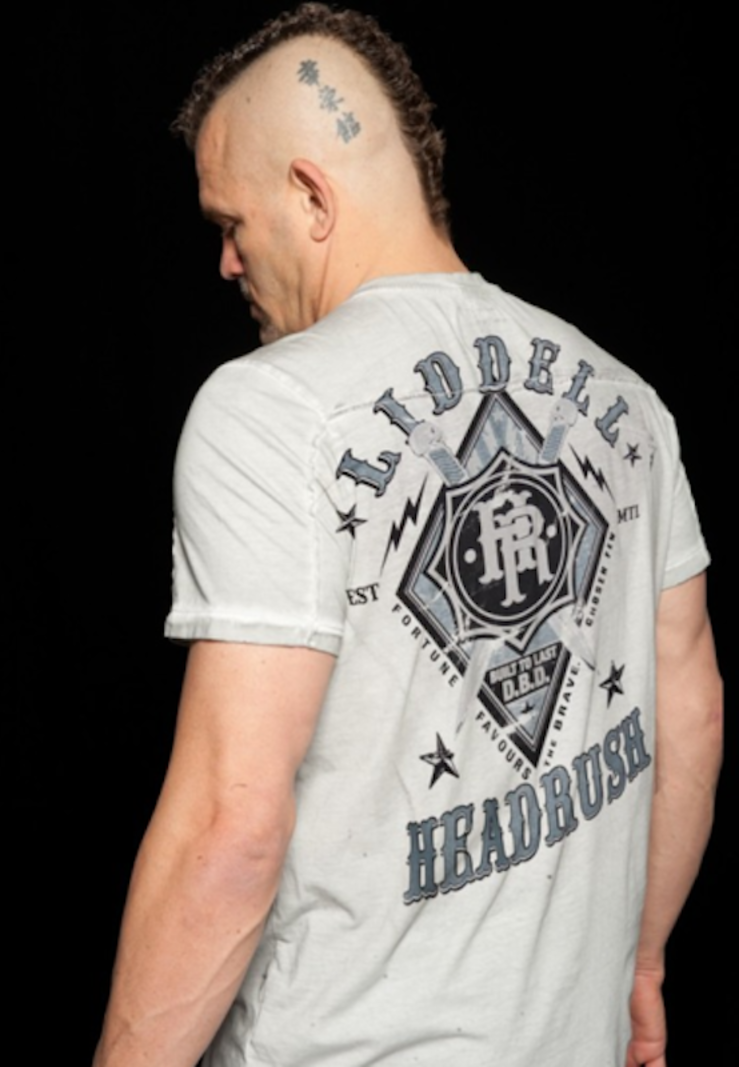 HeadRush HeadRush Chuck Liddell Saphir MMA T-Shirt Chosen Few Collection